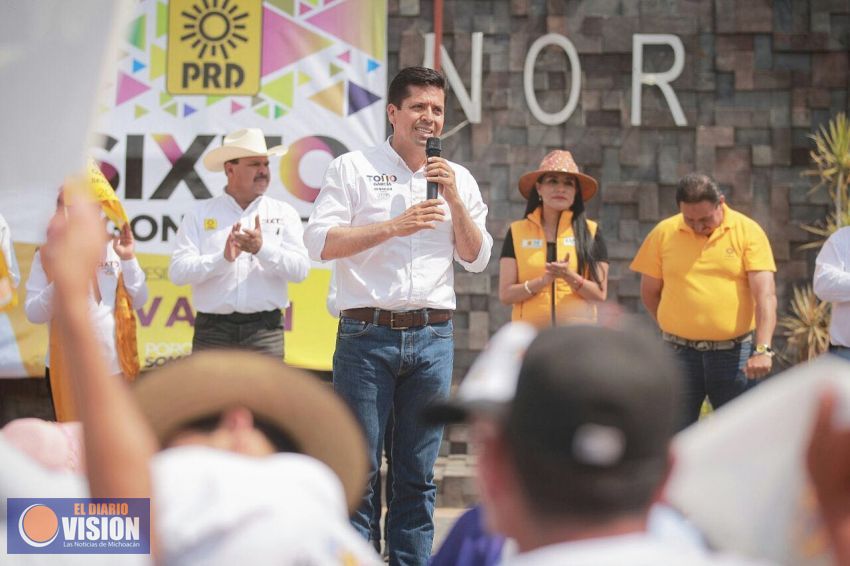 Garantizará Toño García apoyo a micros y medianas empresas 