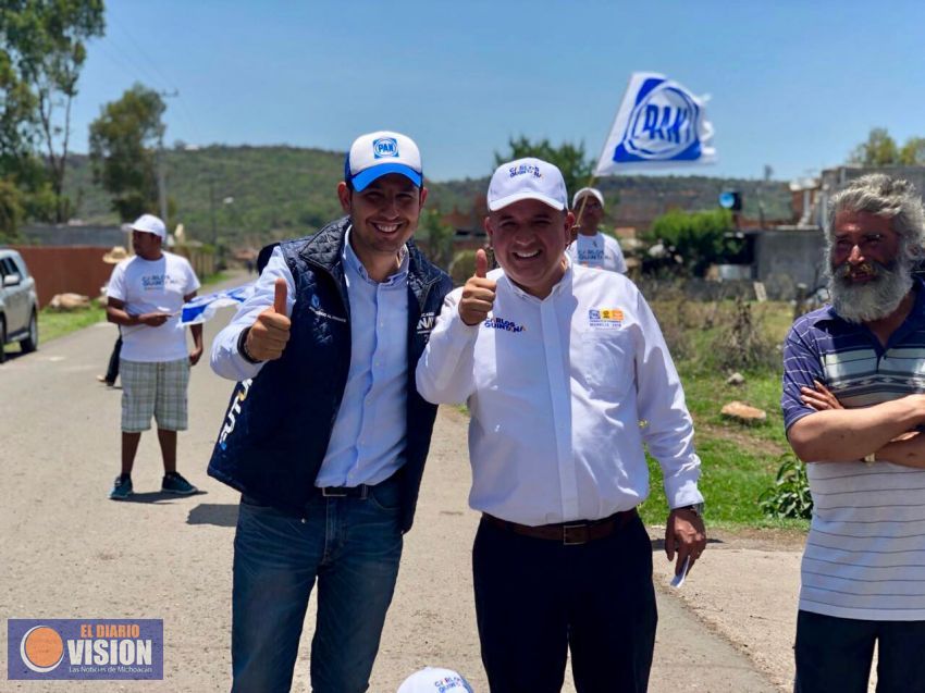 Carlos Quintana será el mejor presidente municipal de Morelia en la historia: Marko Cortés 