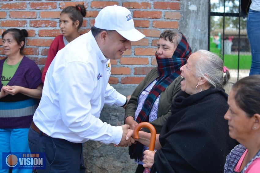Rescataremos la zona rural del olvido en el que se encuentra: Carlos Quintana