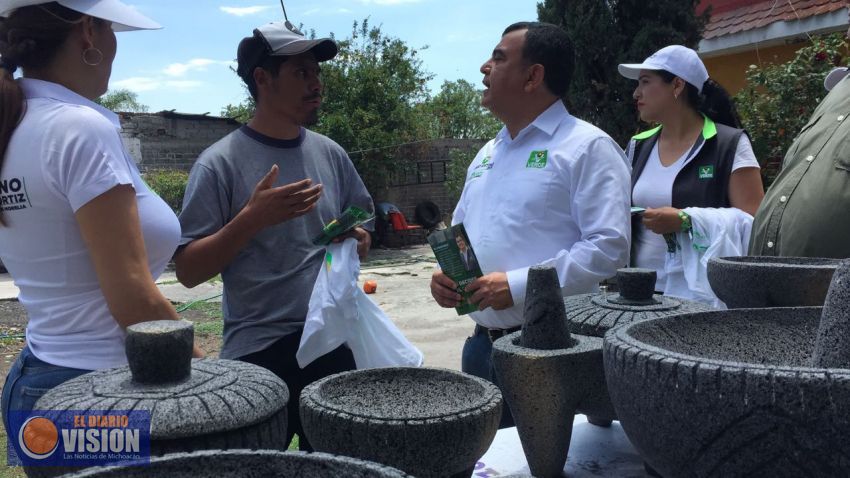 Se compromete Constantino Ortiz a realizar la “Ruta Turística de El Molcajete”