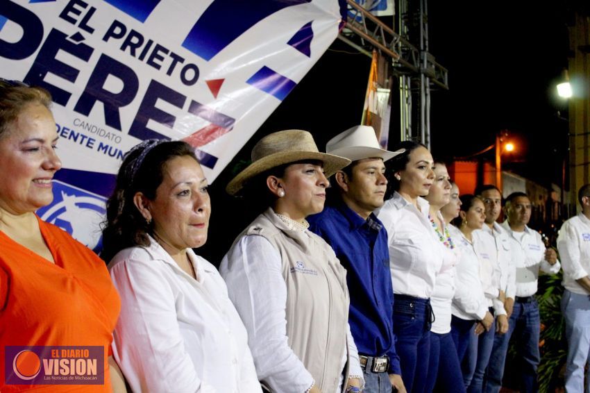 Junto a Ricardo Anaya lucharemos contra la inseguridad : Alma Mireya González