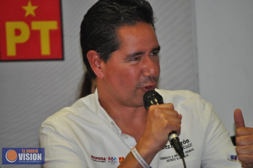Iván Pérez Negrón, afina estrategia para el triunfo con dirigencias nacionales de la Coalición