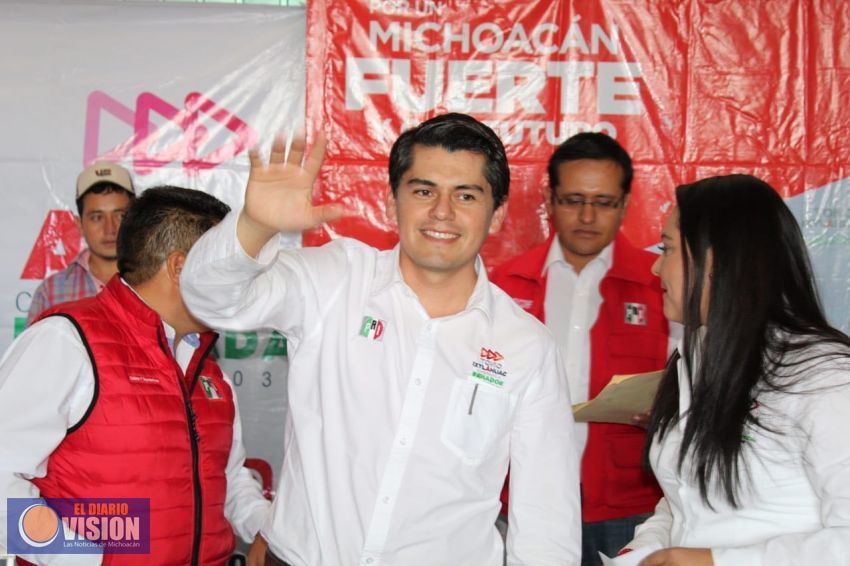 Regresaré como Senador a Senguio y juntos trabajaremos por el progreso de Michoacán