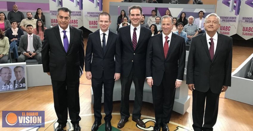 Supera Segundo Debate Presidencial audiencia y llega a 12.6 millones de personas en televisión