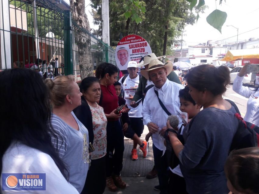 Presupuesto participativo para crear la brecha de la desigualdad en Morelia, propone Arvizu