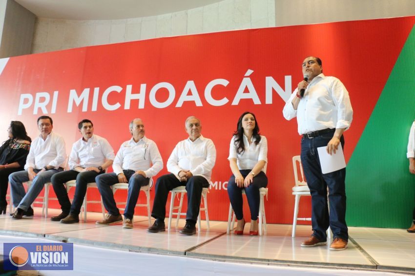 Priísmo michoacano, comprometido con ser motor de transformación: Gerónimo Color