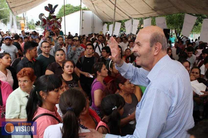  El Realito, Barrio Alto y la Industrial ofrecen su respaldo a Fausto Vallejo Figueroa