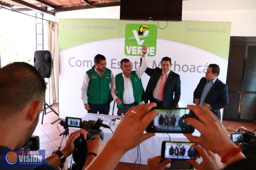 El Partido Verde ganará Morelia con Constantino Ortíz: Ernesto Núñez