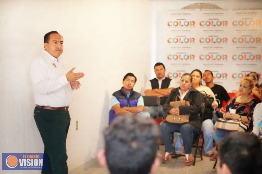 Trazar proyectos de desarrollo mediante un consejo consultivo, propone Gerónimo Color