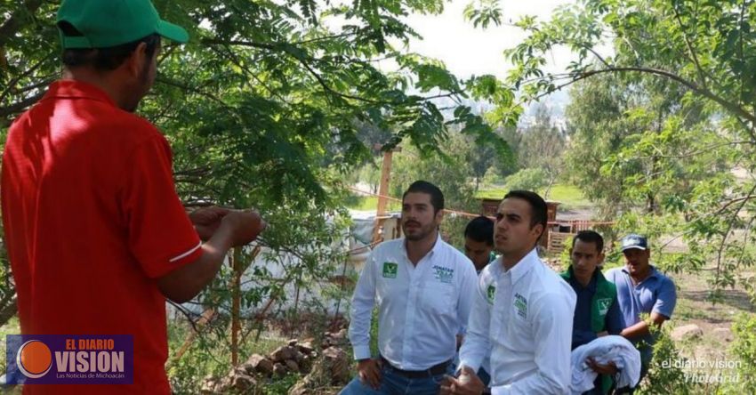 Promueve Jonatan Villa la participación ciudadana del Distrito X de Morelia