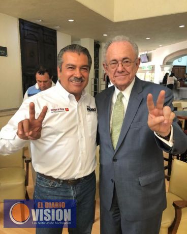 Raúl Morón se reúne con Javier Jiménez Espriú, propuesto como Secretario de la SCT