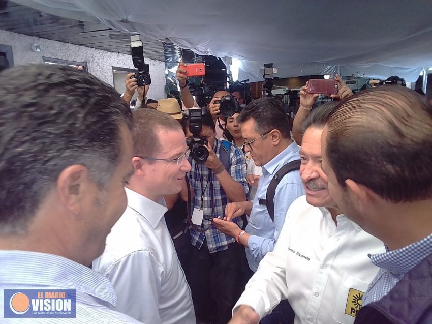 Necesitamos darle la seguridad que requiere Michoacán.