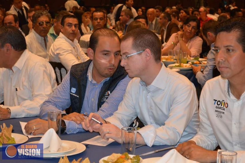El estancamiento de Michoacán se superará con Ricardo Anaya como Presidente: Marko Cortés