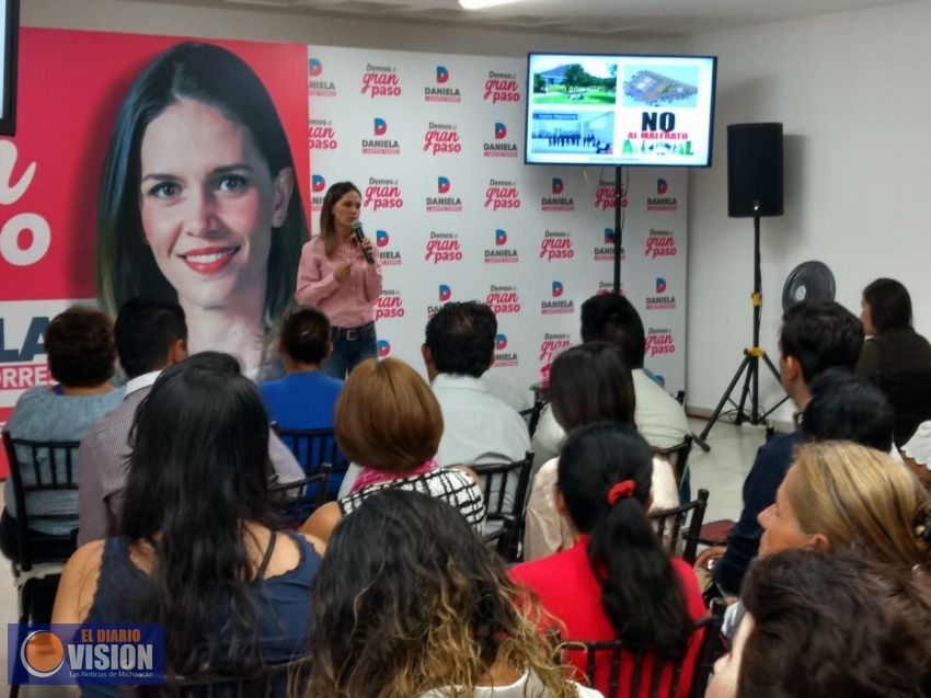  Combatiremos la delincuencia con policía capacitada, cultura y deporte: Daniela de los Santos