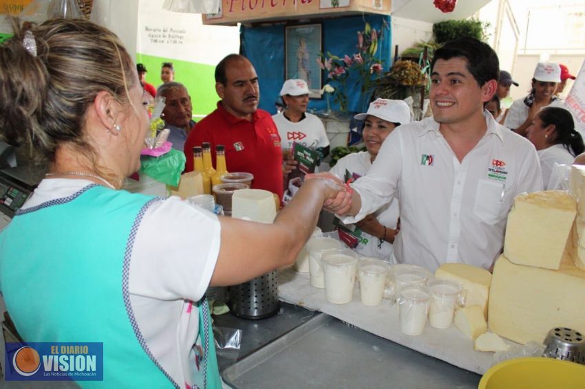 Ixtláhuac visitó el Mercado Municipal Vasco de Quiroga