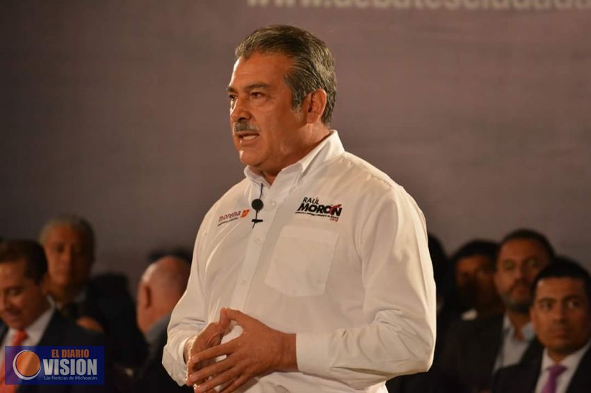 Los ciudadanos de Morelia desean un cambio y sólo Morena puede dárselo: Raúl Morón