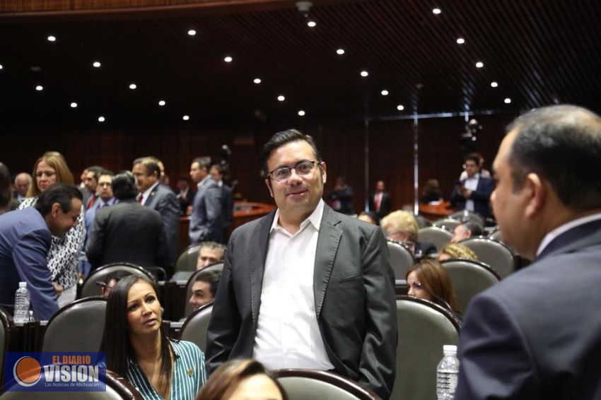 Designan a Omar Noé Bernardino delegado de la CNOP en Michoacán