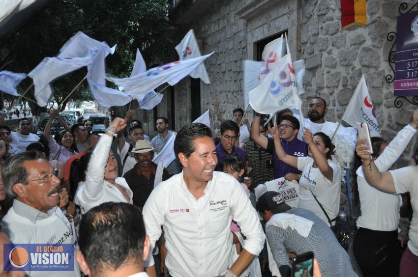 Tenemos el perfil idóneo, con una historia de resultados y honestidad: Pérez Negrón Ruiz