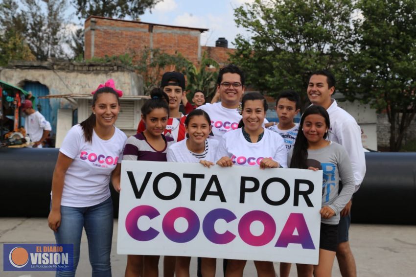 Cultura de la Paz y Participación Ciudadana, verdaderas herramientas para el cambio: Cocoa Calderón