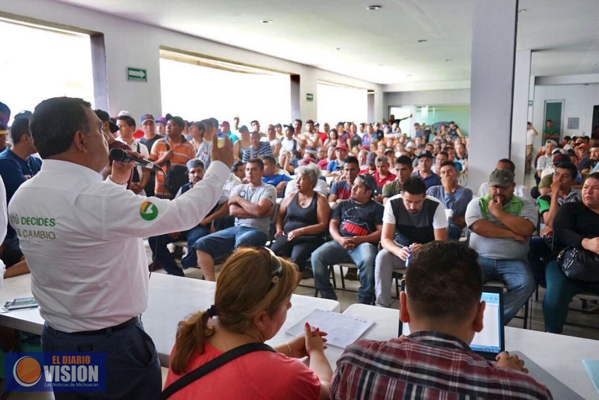 Más obras, no sobras para Morelia: Constantino Ortiz
