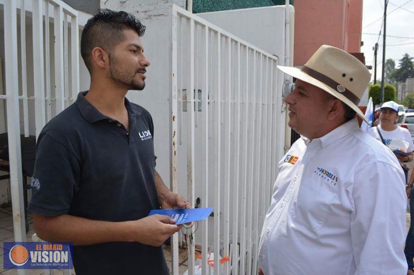 Regresaremos a los morelianos los servicios públicos de calidad: Carlos Quintana