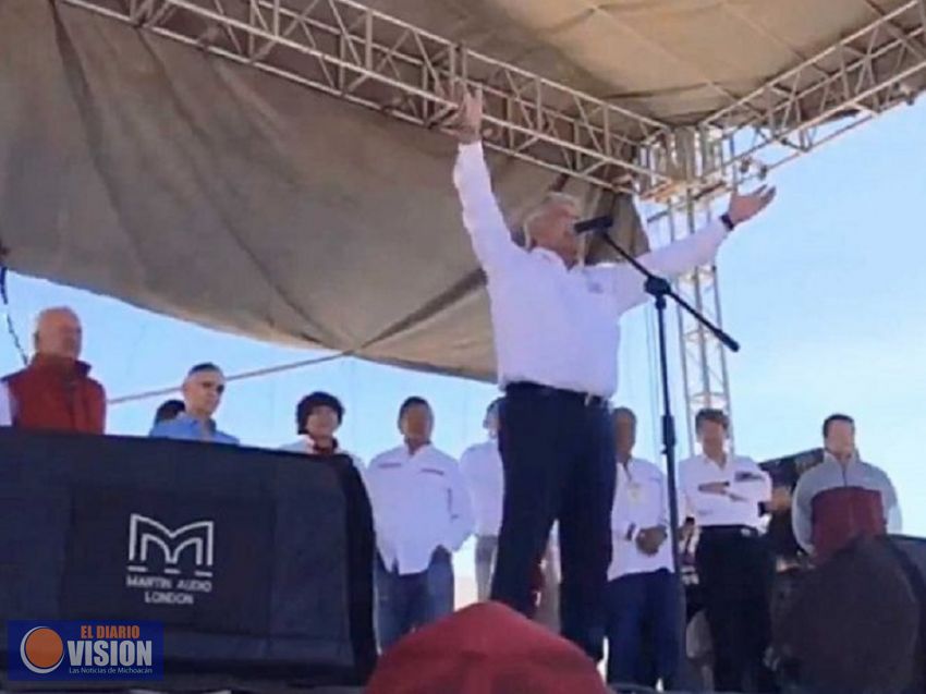 AMLO cerrará su campaña en el Estadio Azteca