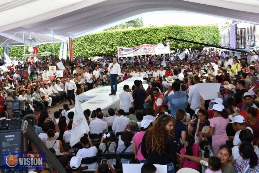 Michoacán ya no vivirá con miedo: Pepe Meade