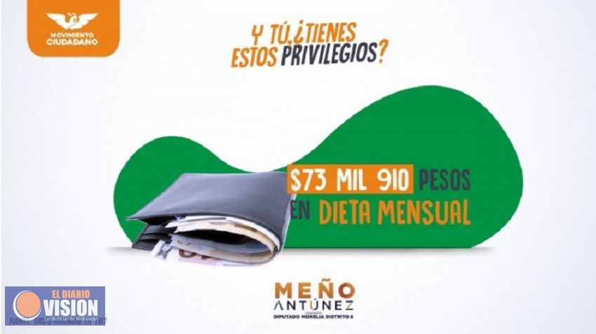 Adversarios de Meño Antúnez en el Distrito 8 federal rechazan renunciar a privilegios