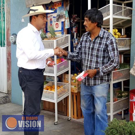 Reactivar el rescate de espacios públicos, compromete Olivio López