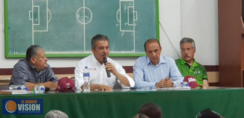 Impulsaremos la inclusión en el deporte para mejorar la calidad de vida de los morelianos: Morón