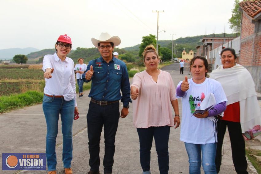Toño Sosa: vamos a ganar con la fuerza y bondad de los michoacanos