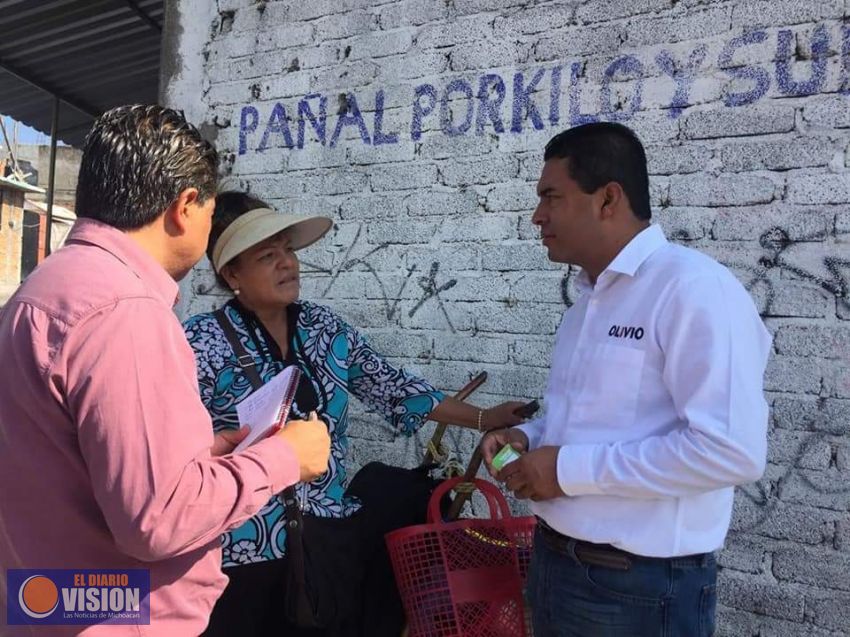 Olivio López comprometido en legislar a favor de los morelianos