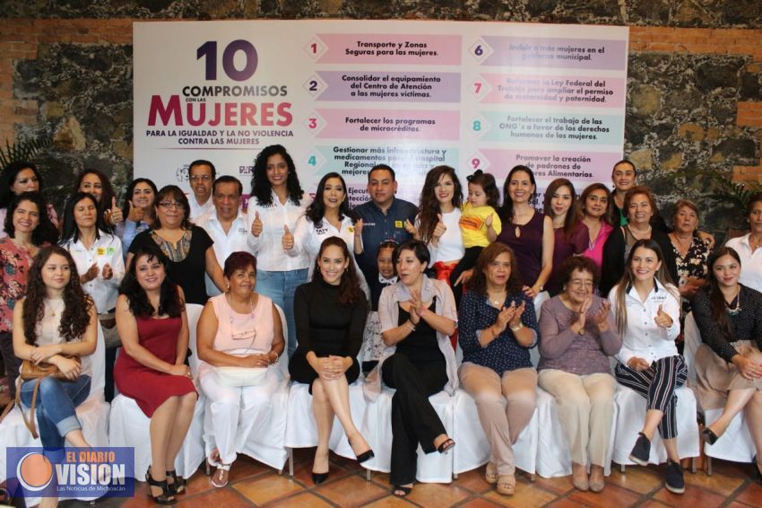 Edna Díaz se suma a la iniciativa ciudadana Agenda 10