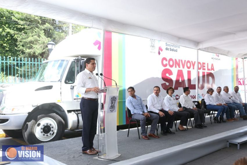 Arrancan Convoyes de la Salud 2018 en Tarímbaro