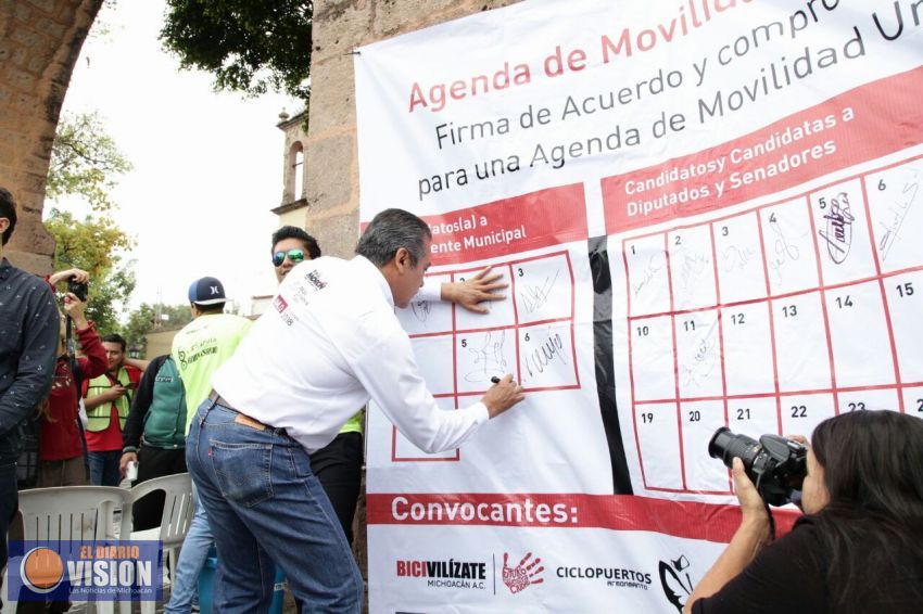 Impulsaremos un modelo de Movilidad Urbana integral que sea sostenible e incluyente: Raúl Morón 
