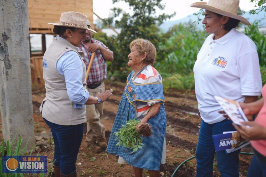 Más de 50 mil michoacanos han manifestado su respaldo a Alma Mireya para el Senado 
