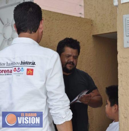 Firme mis compromisos y propuestas para legislar por los morelianos: Pérez Negrón Ruíz