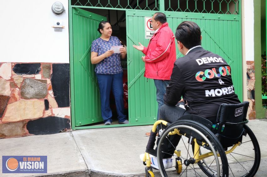 Participación ciudadana será fundamental para el desarrollo de Morelia: Gerónimo Color