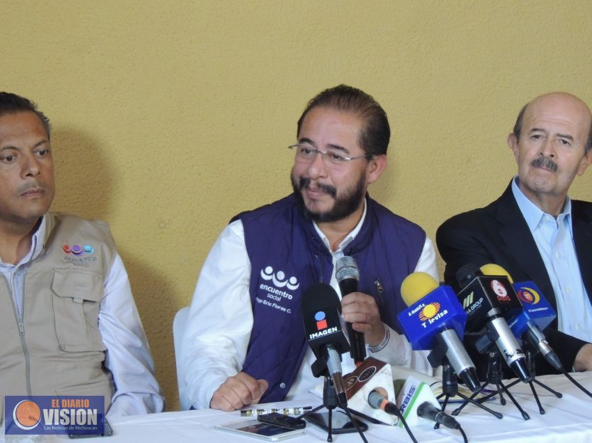 En Michoacán no hay focos rojos por inseguridad para elecciones: Dirigente del PES