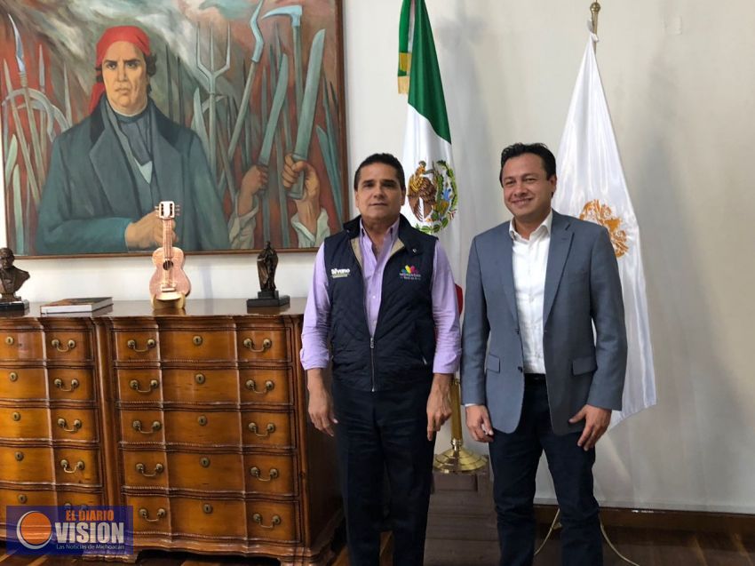 Se reúne Gobernador con director general de INEA 