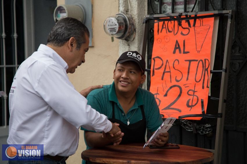 Ante vecinos de la Ventura Puente, Raúl Morón remarca que mejorarán los servicios y obras públicas