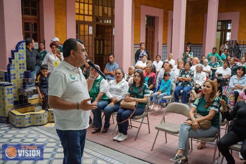 Constantino: Convertiremos a Morelia en la Capital Cultural de México