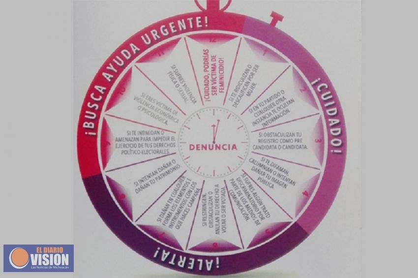 Presentan Reloj de la Violencia Política por Razón de Género