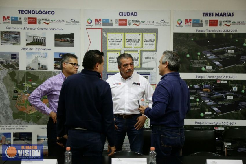 Integraremos la innovación tecnológica para mejorar los servicios en Morelia: Raúl Morón