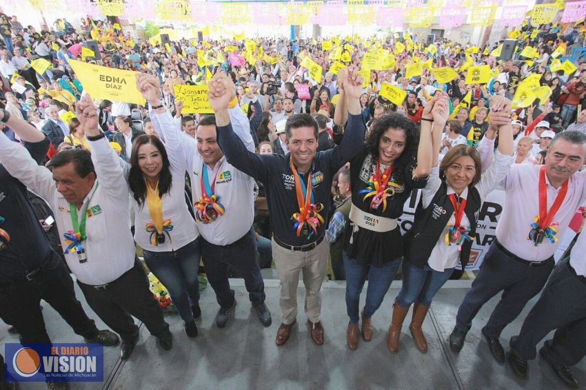 No van a callar la democracia, en Michoacán somos más los buenos:  Toño García