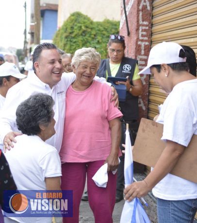 Carlos Quintana compromete modernizar redes de aguas potable y drenaje para Morelia