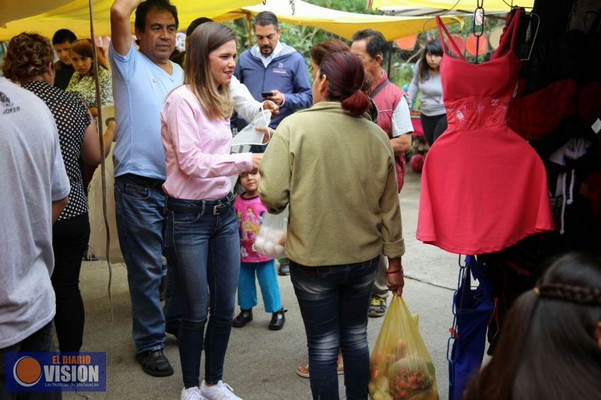 Deporte y prevención, fundamentales para regresar la seguridad  a Villas del Pedregal: Daniela