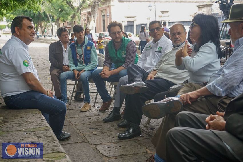 Fortalece Constantino propuesta para recuperar espacios públicos con aportaciones ciudadanas  