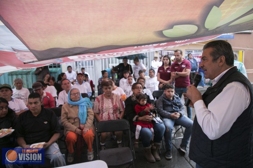 Mejoraremos la seguridad y los servicios en Morelia: Raúl Morón