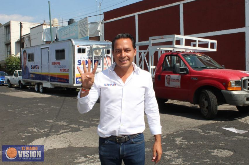 Oficinas móviles, una alternativa de atención inmediata para los morelianos: Jonathan Sanata